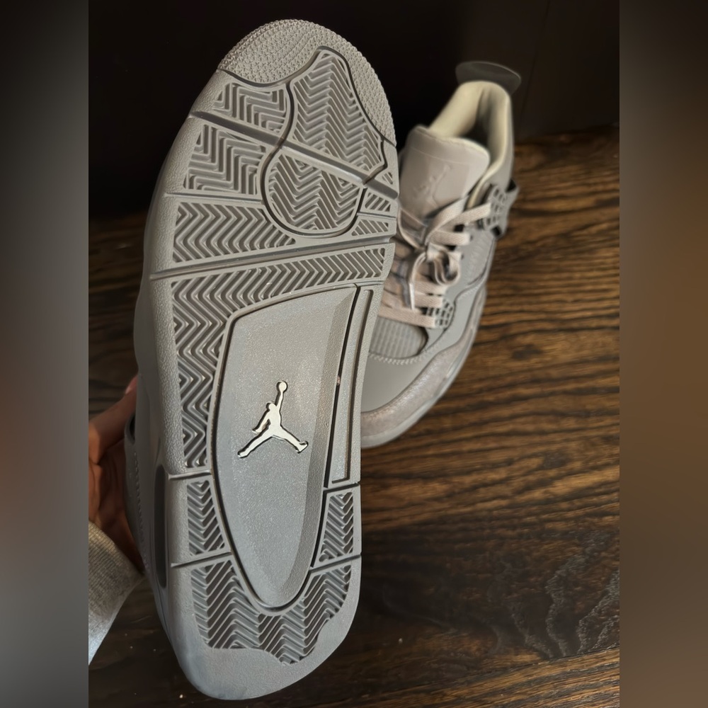 Grey Jordan 4s